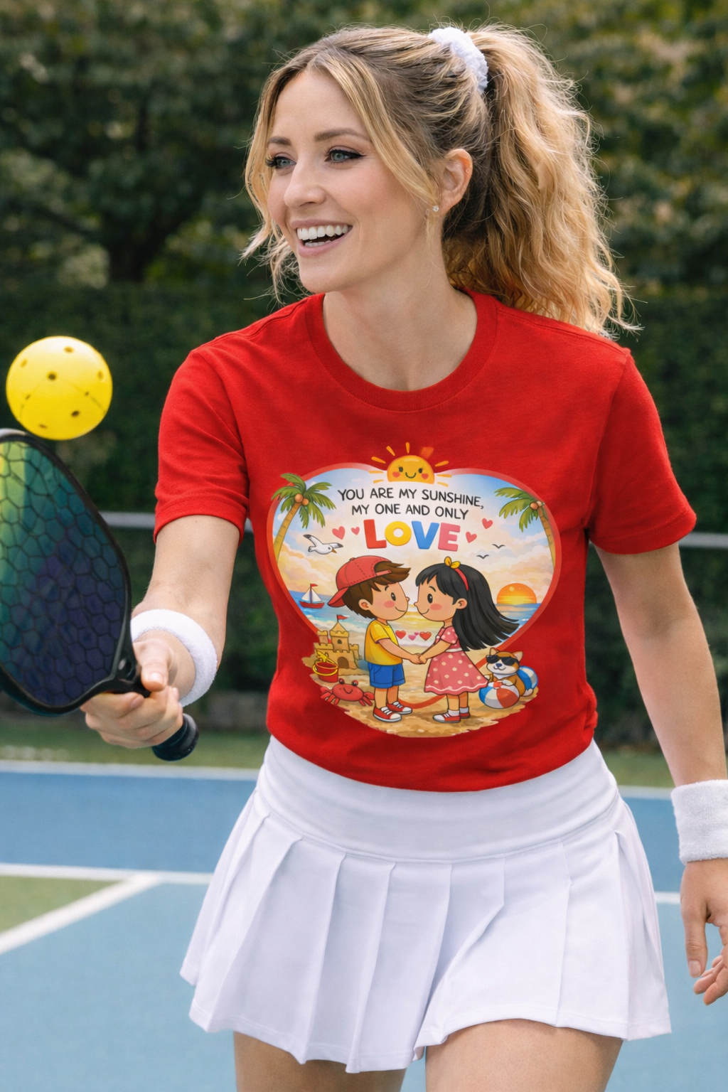 You Are My Sunshine Valentine Tee