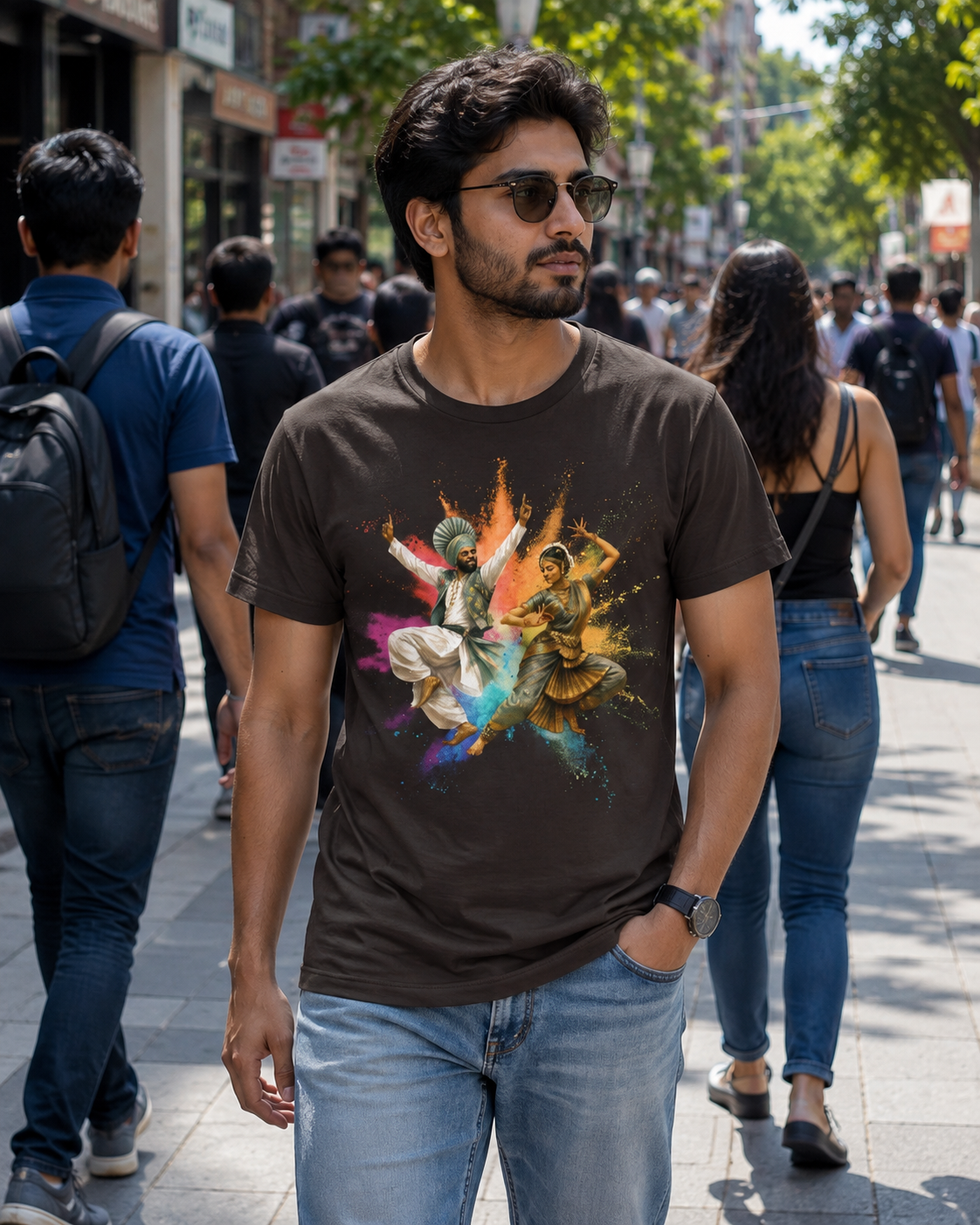 Rhythm of India Tee