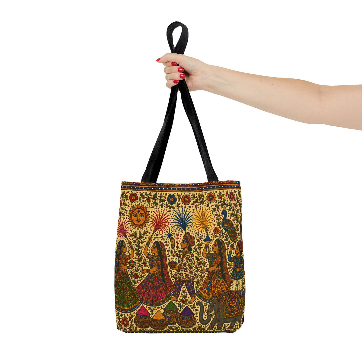 Madhubani-inspired Tote