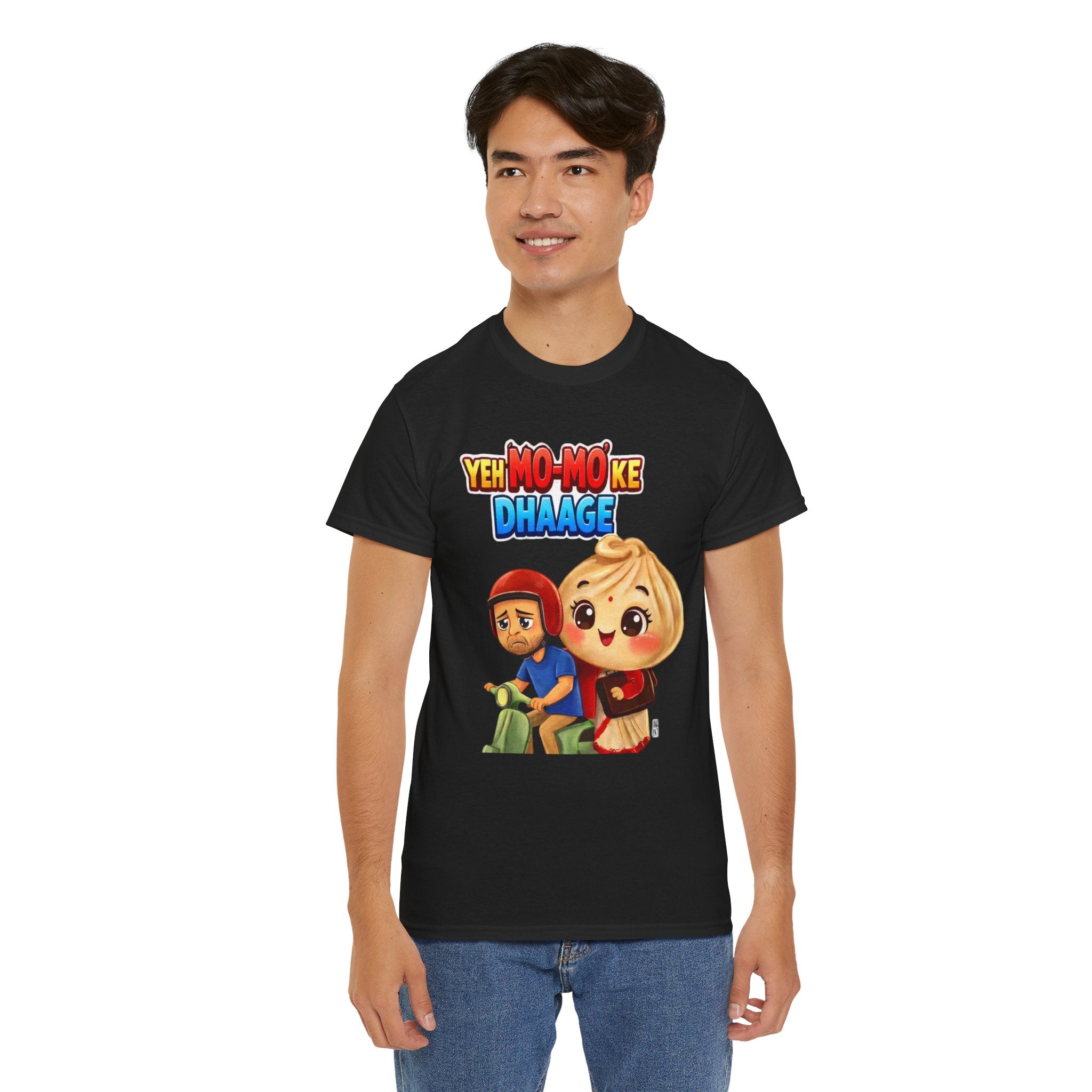 Yeh Mo-Mo Ke Dhaage Cartoon Tee