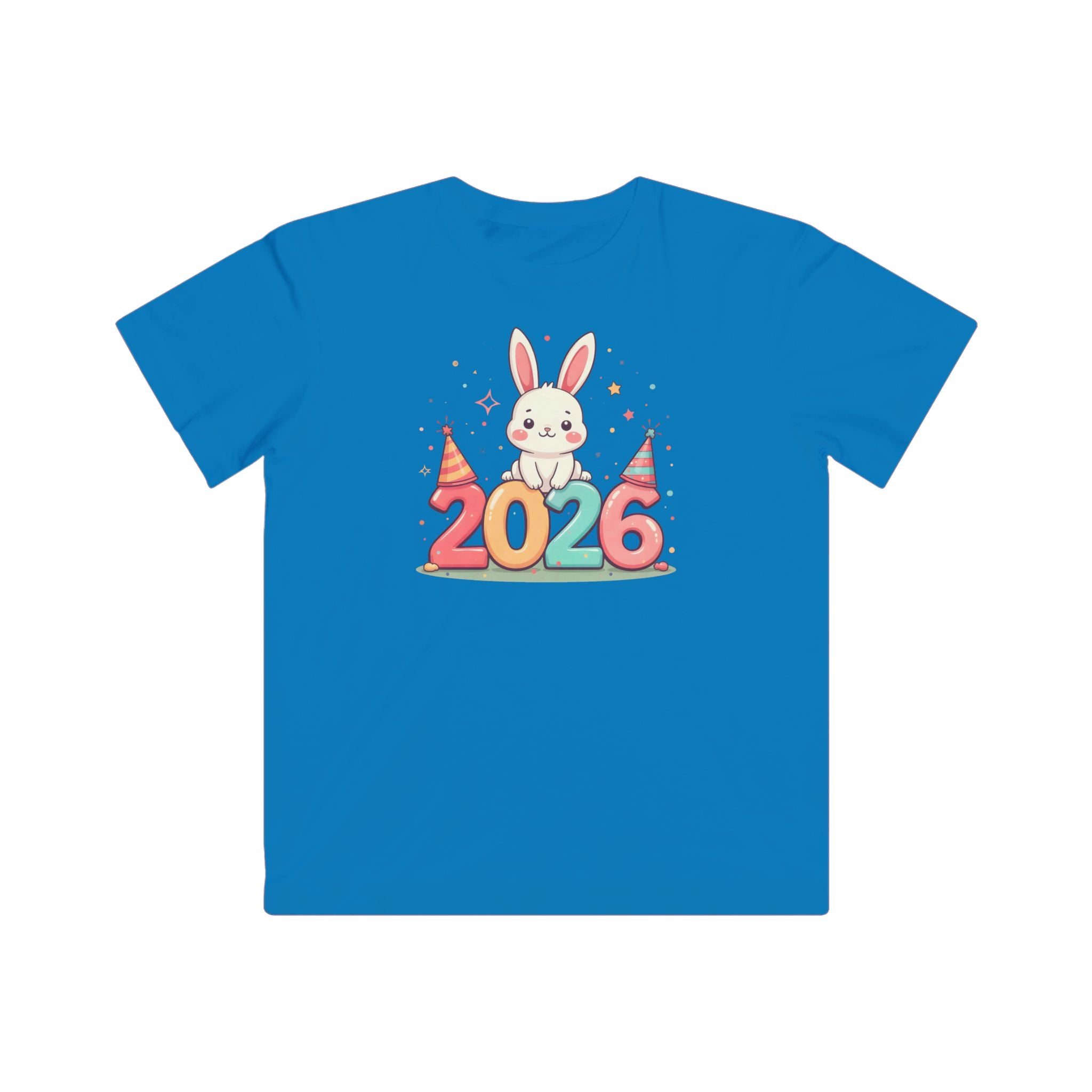 Kids Tee — 2026 Bunny New Year Party Shirt