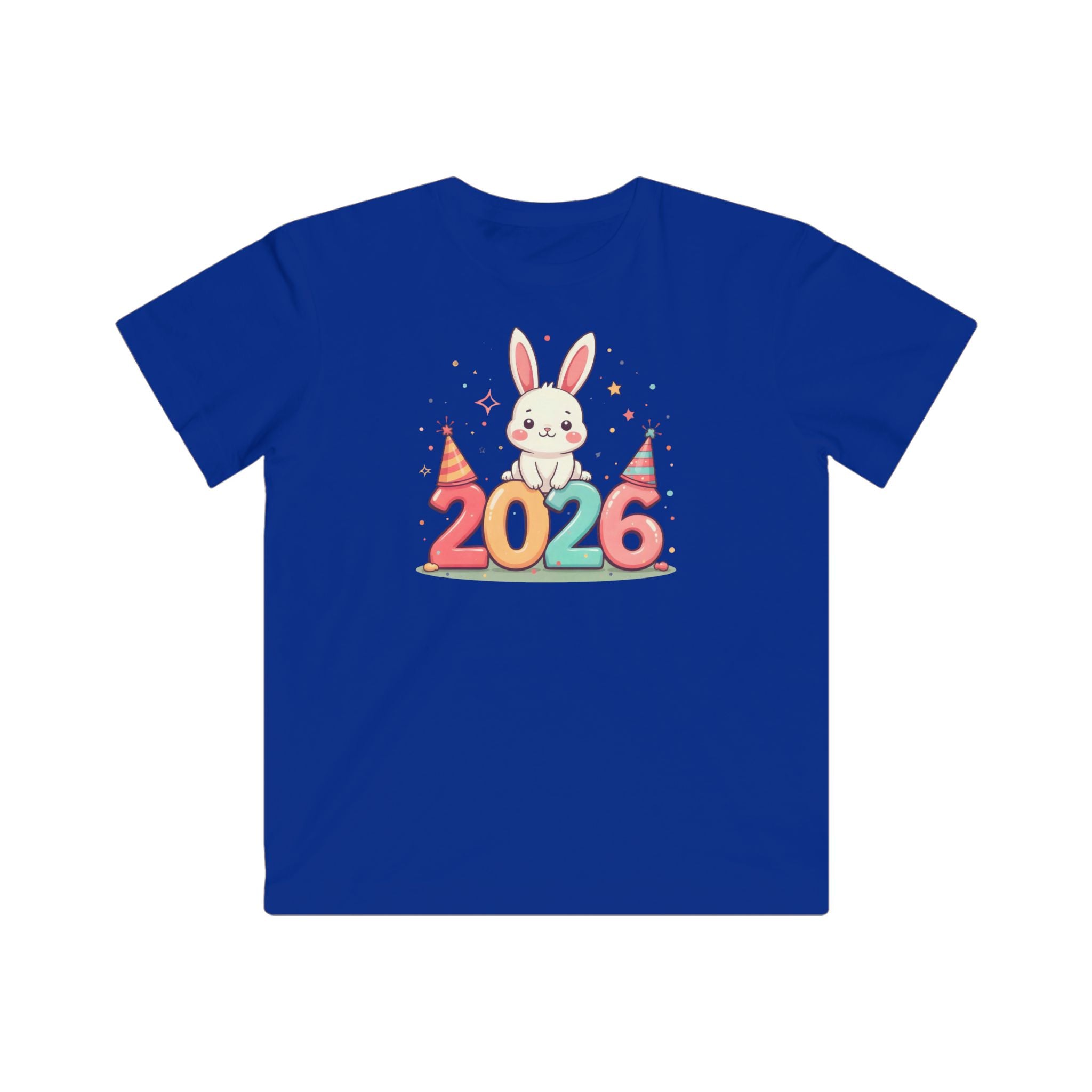 Kids Tee — 2026 Bunny New Year Party Shirt