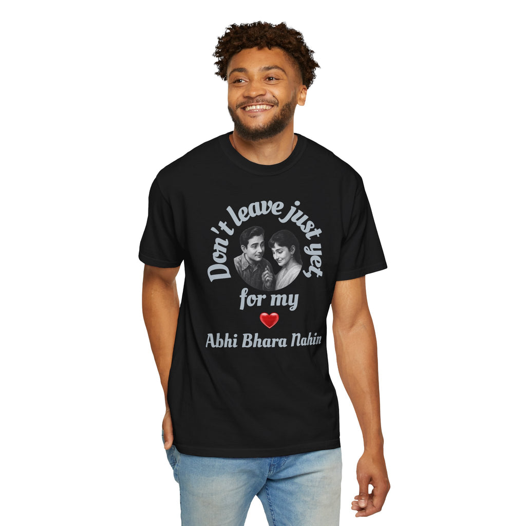 Bollywood Unisex Abhi Bhara Nahin RomanticT-Shirt