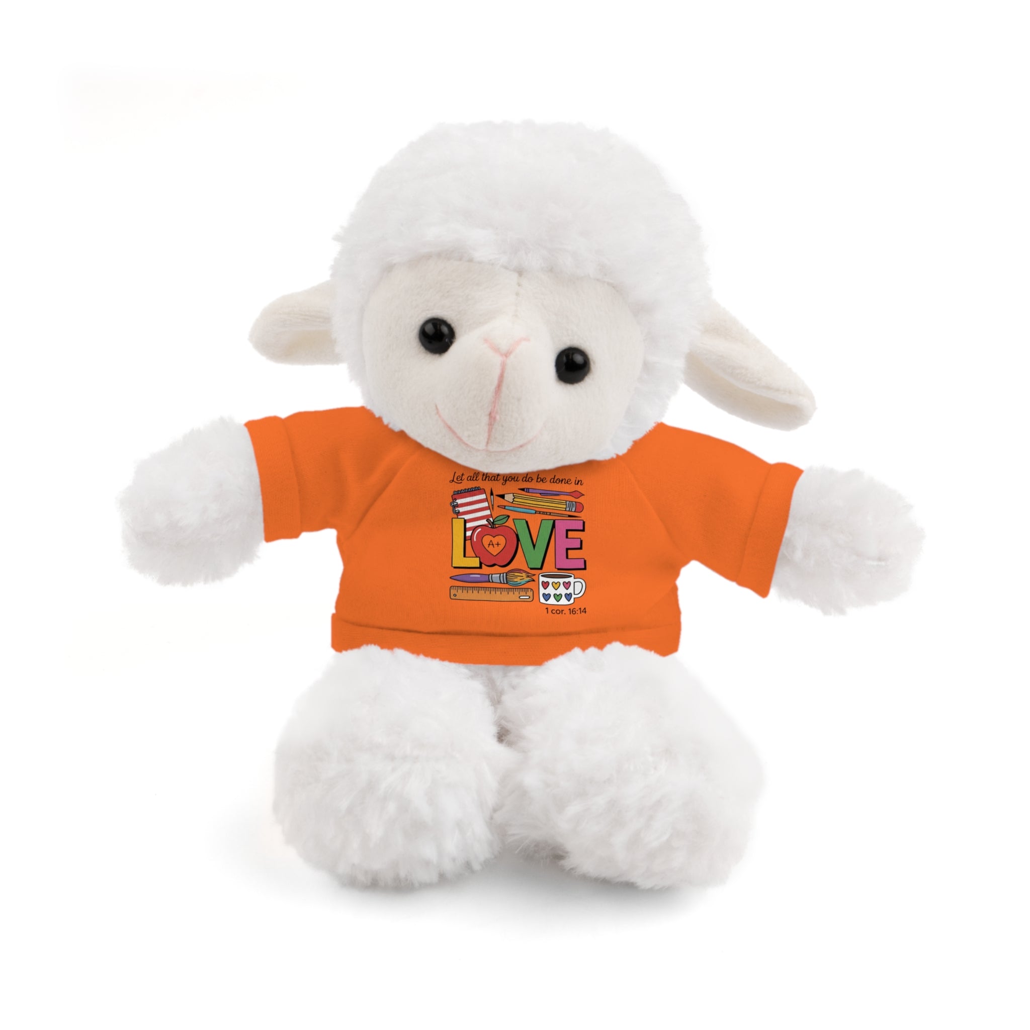 Green Teddy Bear with 'XOXO' Tee – Cute Stuffed Animal Gift