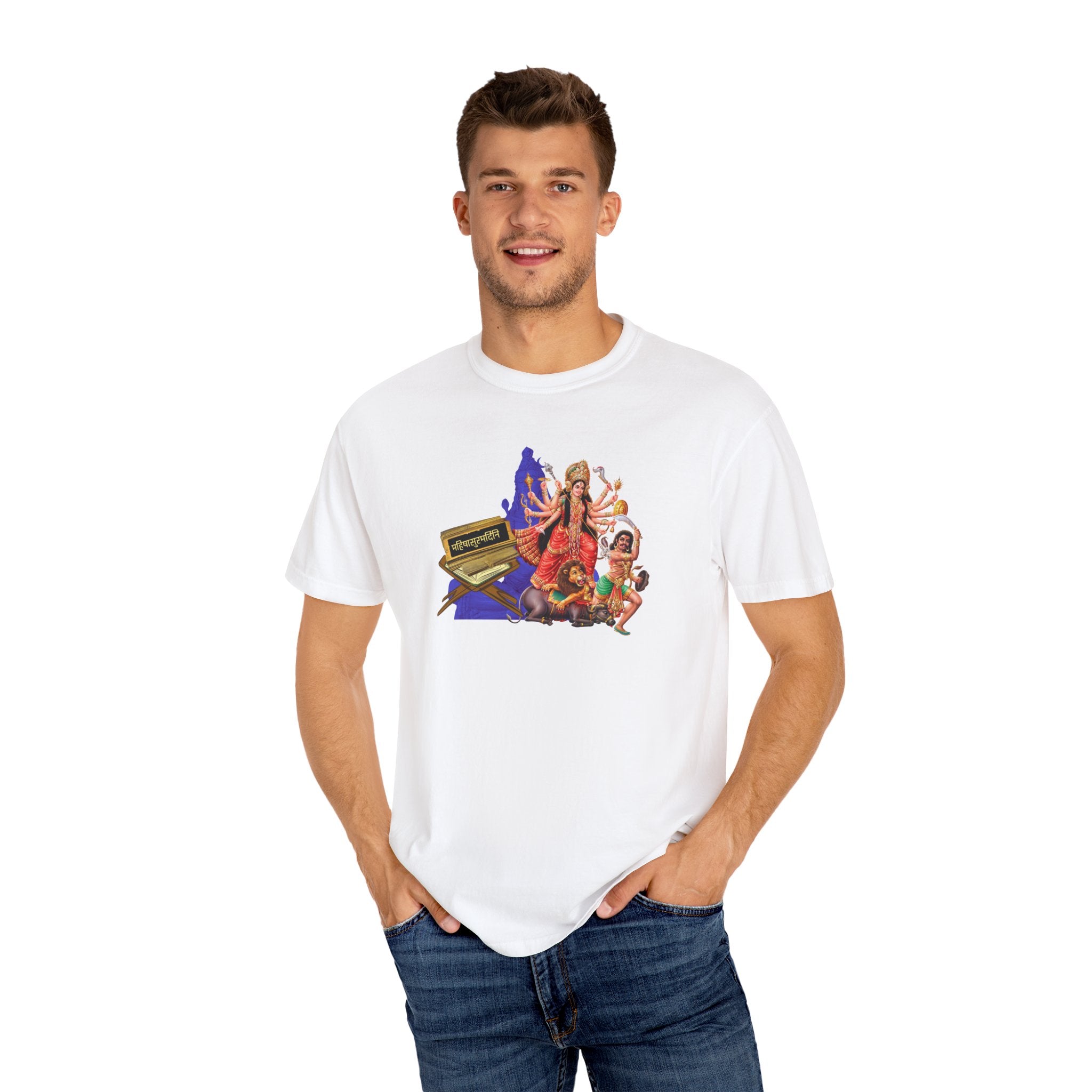 Mahishasura Mardini Sanskrit  T-Shirt