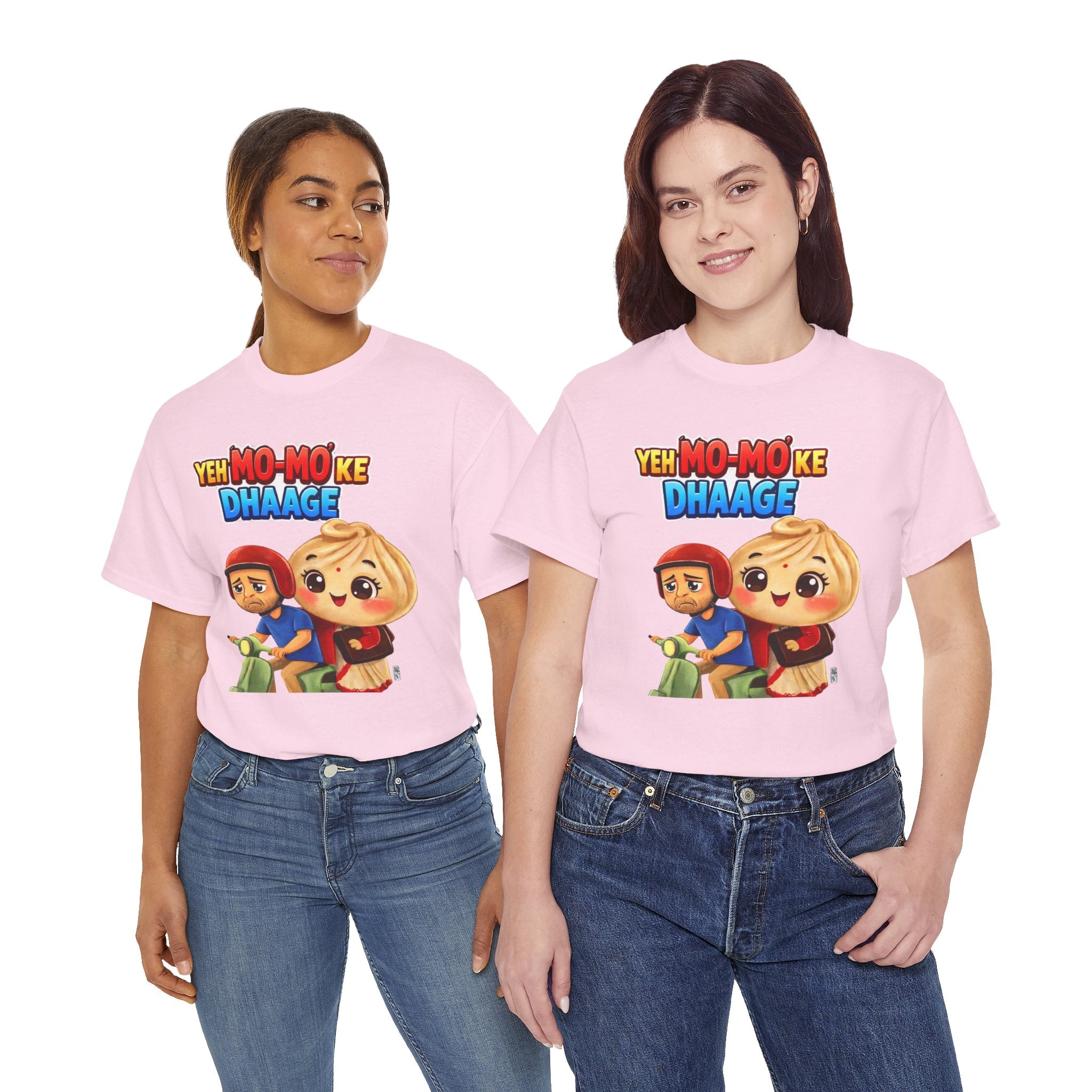 Yeh Mo-Mo Ke Dhaage Cartoon Tee