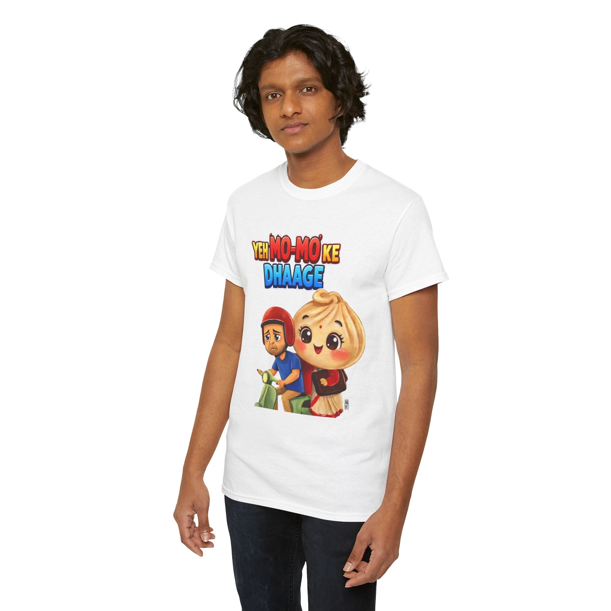 Yeh Mo-Mo Ke Dhaage Cartoon Tee