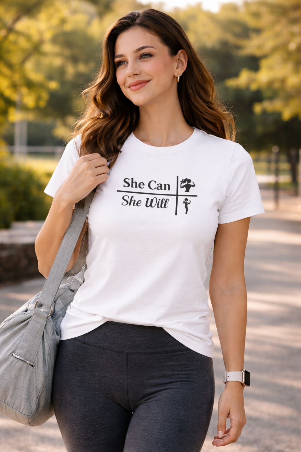 She Can She Will Tee