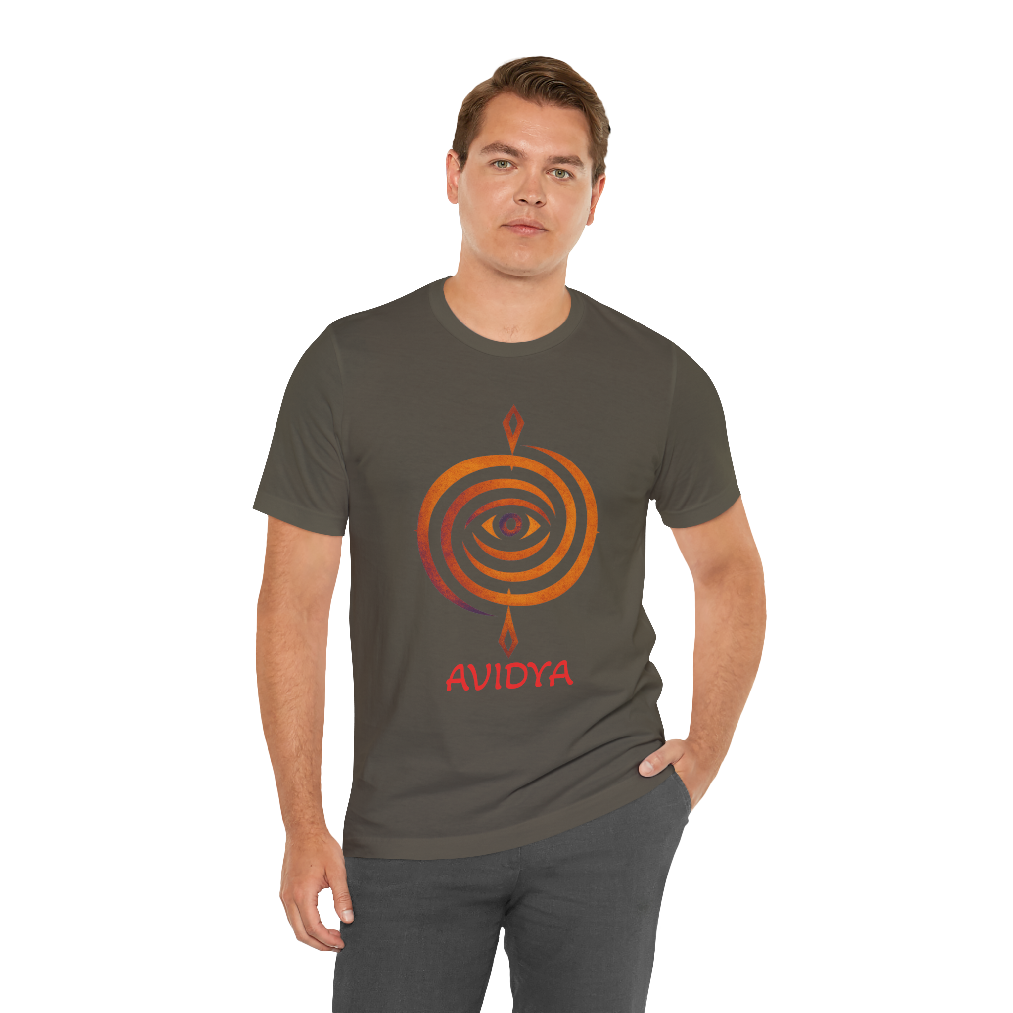 Avidya T‑Shirt — Spiritual Symbol Graphic Tee