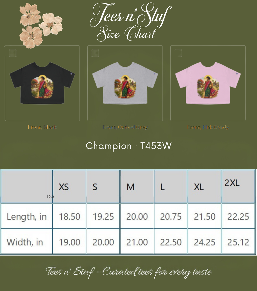 Village Belle Crop Tee