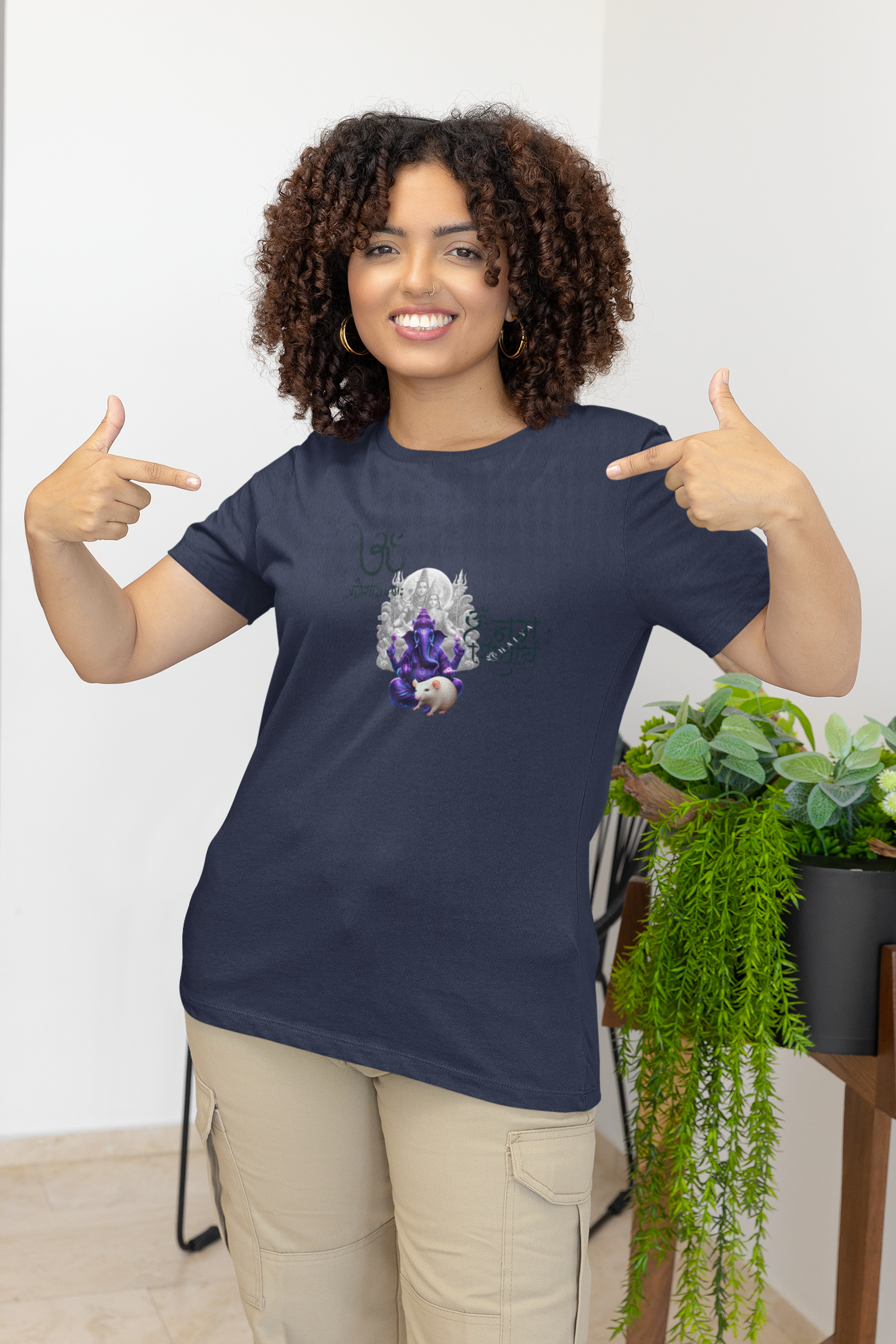 Om Ganeshaya Graphic T-Shirt