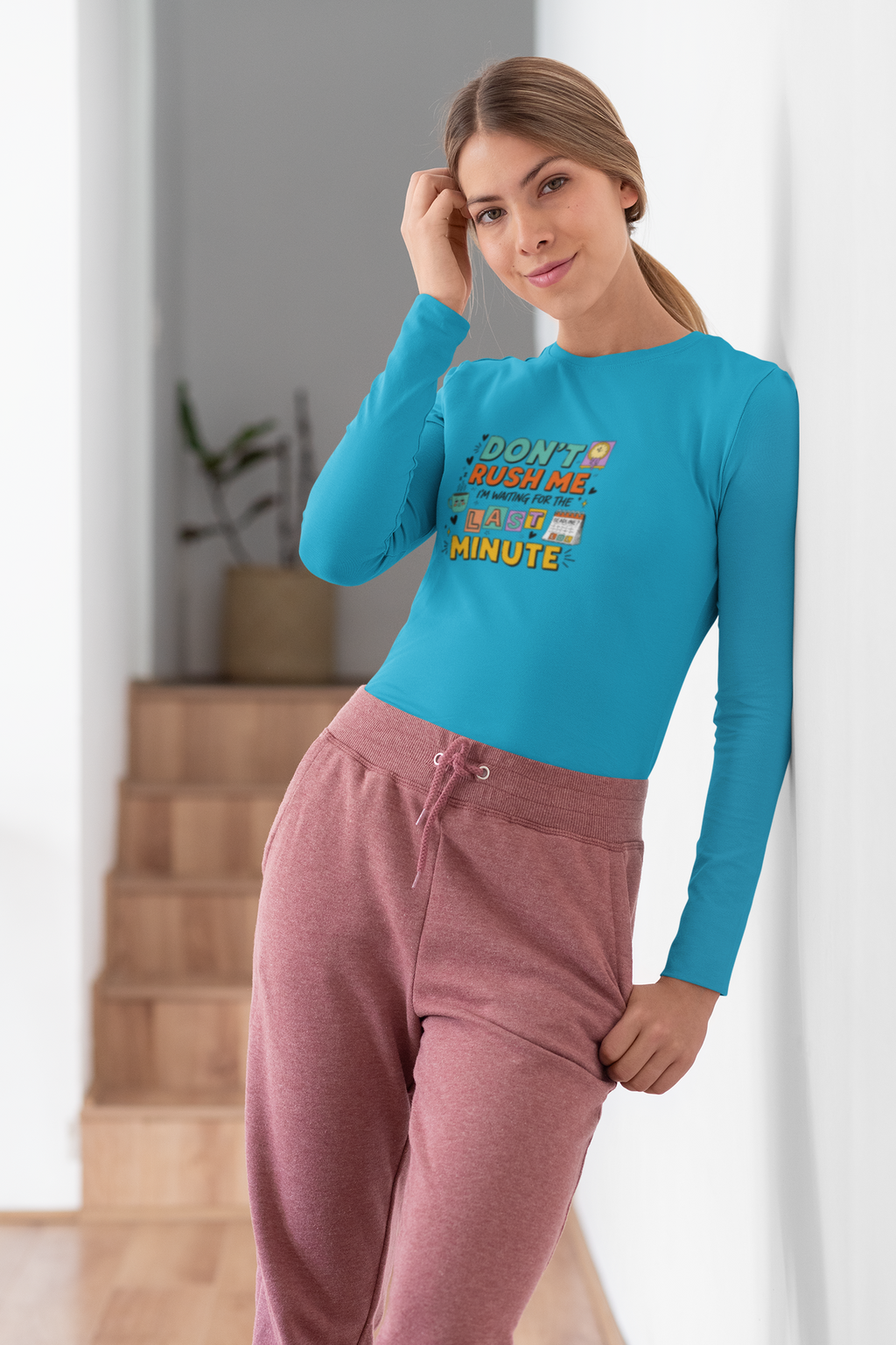 Last Minute Vibes Long Sleeve Tee