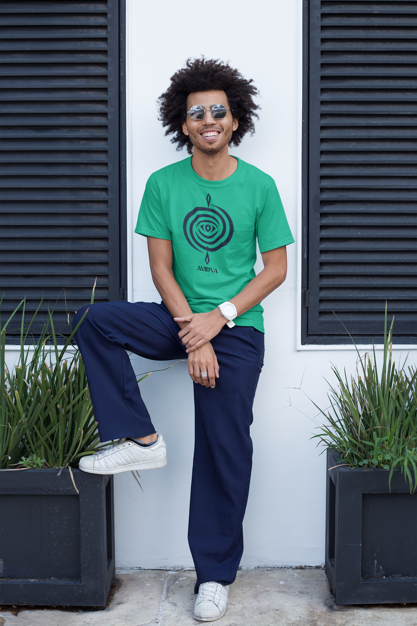 Avidya T‑Shirt — Spiritual Symbol Graphic Tee